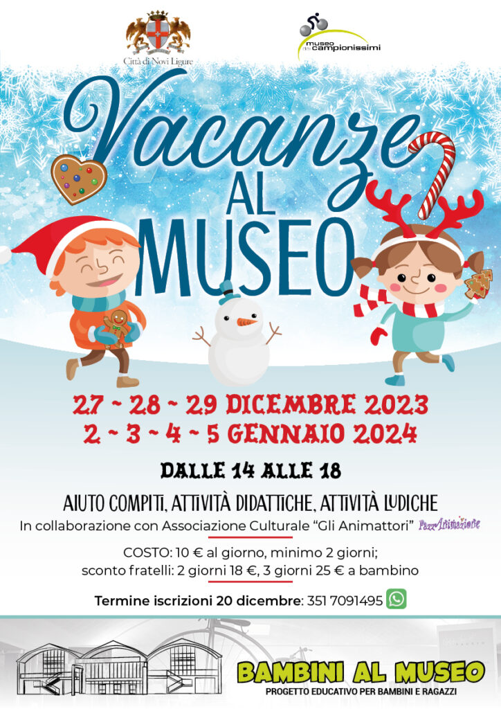 vacanze al museo 2023